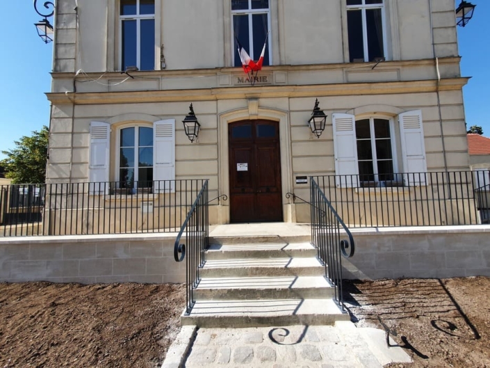 Garde corps Mairie Chennevières-lès-Louvres, Val d'Oise