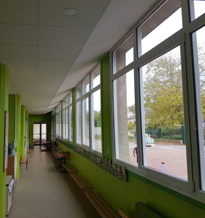 Menuiserie Aluminium Ecole Cires Les Mello Oise 0