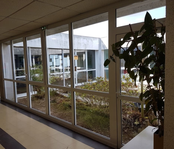 Menuiserie Aluminium Ecole Crepy en Valois Oise