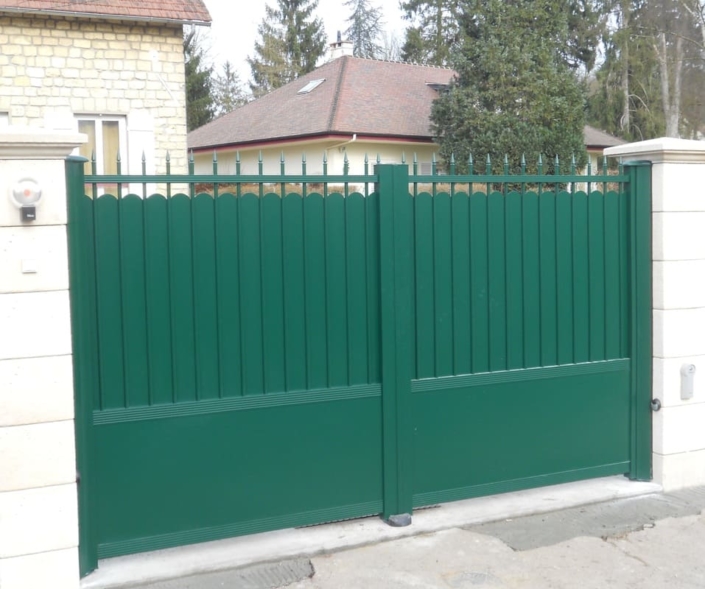 Portail Aluminium, Coye La Foret, Oise