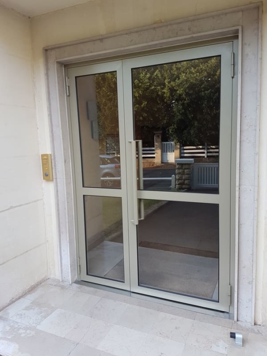 Porte Acier Entree Hall Compiegne Oise