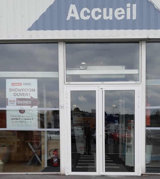 Porte Acier - Entrée Magasin - Nogent sur Oise
