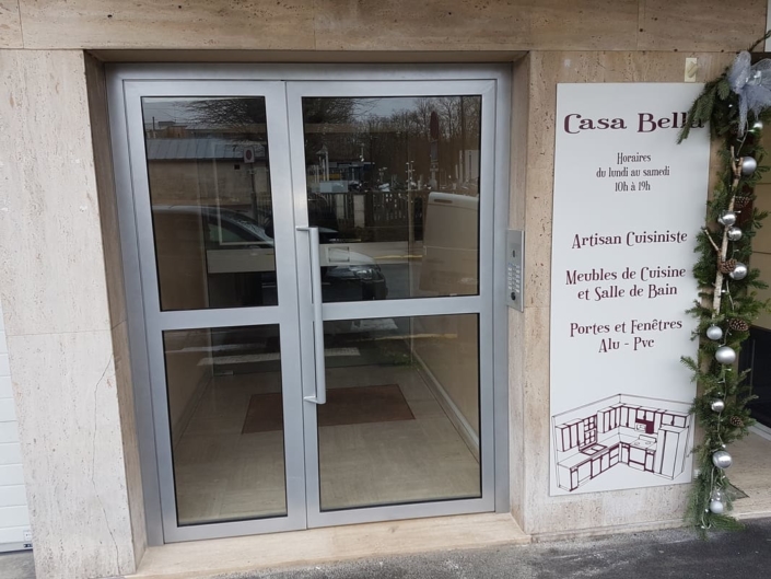 Porte Acier Hall d'Entree