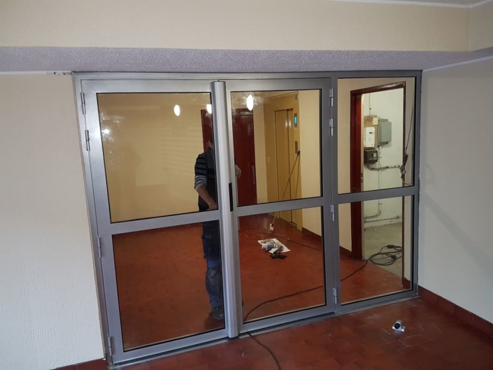 Porte Acier Hall d'Entree Margny Les Compiegne Oise