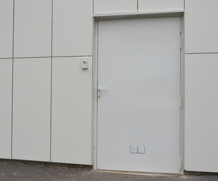 Porte Acier Local EDF Oise