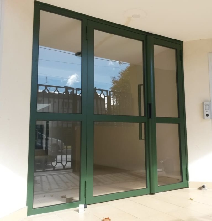 Porte Acier de Hall - Copropriete 1 - Chantilly Oise