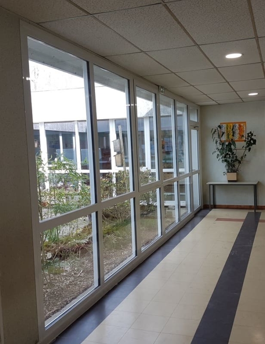 Menuiserie Aluminium Ecole Crepy en Valois Oise