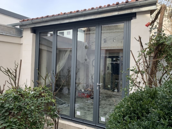 Porte Acier accordéon - repliable